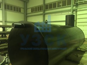 Резервуар горизонтальный стальной наземный в Рыбинске