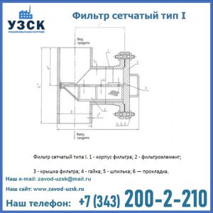 Фильтр сетчатый ФС по Т-ММ-11-2003 в Рыбинске